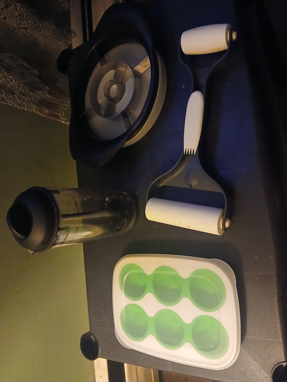 PC Items - Herb Keeper, Rolling Pin, Watermelon Slicer, Mix N Pour